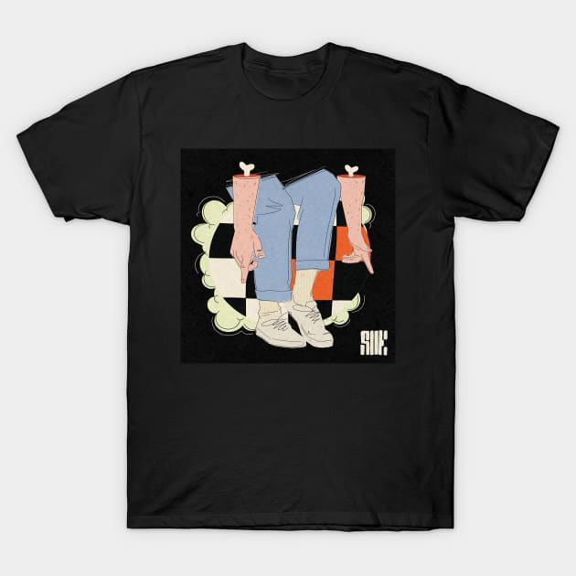 Look at my shoes T-Shirt by sheltonartco